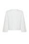 Ecru Collar Ruffle and Lace Detailed Woven Blouse TWOSS24BZ00167 - 7