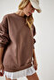 Women's Mink Raised Basic Sweatshirt OW00001 - 4