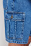 Mavi Regular Fit Kargo Cepli Kot Şort TMNSS24JE00013 - 5