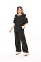 LARGE SIZE CLOTHING FLEXIBLE BLACK AYROBIN FABRIC SUIT STYLISH AND COMFORTABLE - 3