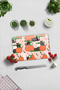 Glass Cutting Board - Glass Cutting Board |   Pumpkin and Cat |   20cm X 30cm