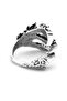 Dragon Claw Gothic Brass Adjustable Men's Ring RG064 - 4