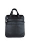 Vertical Briefcase with Laptop Compartment 100% Cowhide Double Zipper Plain and Patterned Leather - 2