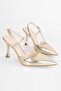 Women's Tony Gold Shiny Stiletto - 3