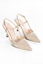 Women's Tony Gold Honeycomb Patterned Stiletto - 5