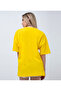 STYLE-X UNPRINTED CYCLED NECK OVERSIZE 100% COTTON WOMEN'S TSHIRT - 2