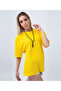 STYLE-X UNPRINTED CYCLED NECK OVERSIZE 100% COTTON WOMEN'S TSHIRT