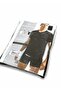 2-Piece Men's Athlete V-Neck Half Sleeve Cotton Lycra 1303 - 3