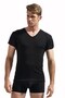 3-Piece Men's Athlete Half Sleeve V-Neck 100% Cotton Rib 3206 - 2