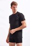 3-Piece Men's Tank Top Crew Neck Half Sleeve Suprem 100% Cotton 3304 - 2
