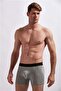 3-Piece Men's Boxers Cotton Lycra Waist Written Rubber 1003 - 2