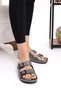 Mlx 10651 Double Buckle Women's Slippers Comfort Anatomical Women's Home and Outdoor Slippers - 4