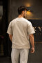 Men's Oversize Plain Cotton T-shirt - 5