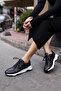 FAİNN WOMEN'S BLACK Genuine Leather EVA SOLE SNEAKER - 3