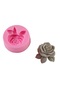 6.4cm Rose Flower Petal Silicone Mold - Scented Stone and Soap Candle - 7