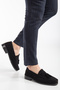 Wcr65 Black Corcik Tasseled Unisex Daily Shoes Classic Soft Men's Women's Shoes - 3
