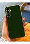 Dark Green Edges Gold Detailed Luxury Silicone Case for Samsung Galaxy A54