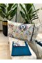 100% Cotton Double Elasticless Sheet and Pillow Set - 3