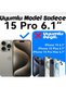Iphone 15 Pro Compatible Lux Hologram Diamond Puff Case - 2