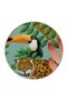 Multicolored Toucan Bird Tree and Monkey Patterned Modern Decorative Carpet 3562 - 2