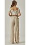 MUSLIN HIGH WAIST BOLT LEG SLIT PANT - 4
