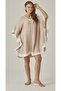Muslin 100% Cotton Dried Rose Pareo Dress - 3