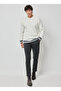Altınyıldız Classics Crew Neck Standard Ecru Men's Sweater 4A4923100009 - 4