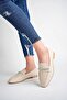 Women's Nude Knotted Ballerinas - 3