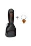 Gray Color - Waterproof Professional Ultra Soft Classic Guitar Case Wooden Guitar Picks Gift