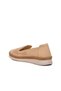 Ayk-574.141 Beige Genuine Leather Women's Casual Shoes - 4