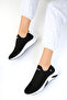 Women's Black Sneakers 16979 - 3