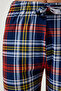 Women's Navy Blue Patterned Soft Textured Knitted Pajama Bottoms CE00089 - 4