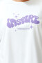 Ecru Unisex Oversize Comfortable 100% Cotton Couple Knitted T-Shirt TBBSS24BF00033 - 5