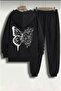 Butterflies Back Printed Women's Tracksuit Set