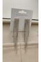 Hanging Zircon Stone Evening Dress Earrings - 2