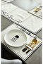 Runner Service Set with Arabic "mubarak Moon" for 8 People (17 PIECES) - 3