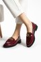 Women's Loafer Moccasin Casual Buckle Detail Daily Shoes