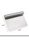 Stainless Luxury Steel Dough Cutting Apparatus Steel Cutter Scraper Cake Shaping Spatula - 3