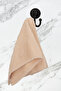 Stainless Black Long Towel Holder / Narrow Cover Toilet Napkin Holder / Fork Bathrobe Bathroom Accessory Set - 7