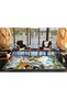Wild Jungle Themed Tapestry Design Vintage Decorative Carpet with Elephant and Rhino Pattern 3548 - 4