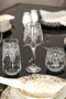 18 Pieces Luxury Goblet Soft Drink Water Cup Set Cocktail Dowry Water Set Goblet Set