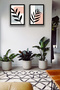 2 Pieces Frame Look Stylish Boho Painting Model, Living Room, Hall, Office, Bedroom Wall Decoration