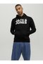 Hooded Logo Printed Sweatshirt - Corplogo