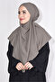 Medina Silk Medium Size Veiled Souffle Khimar - 2