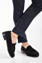 Wcr65 Black Corcik Tasseled Unisex Daily Shoes Classic Soft Men's Women's Shoes - 2