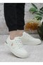 US POLO ASSNWOMEN'S BEIGE COLOR SIMPLE SNEAKER ATAKKABI STYLISH GOLD ACCESSORY DETAIL ALKA - 4