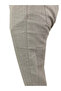 Men's Linen Linen Trousers - Regular Fit Raw Pants - 4