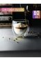 80ml Espresso Glass Coffee Glass Double Leather Glass Whiskey Glass