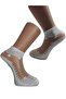 Perfumed White Tulle Socks with Lace Embroidery - 3 Pairs - 2