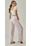 MUSLIN HIGH WAIST BOLT LEG SLIT PANT